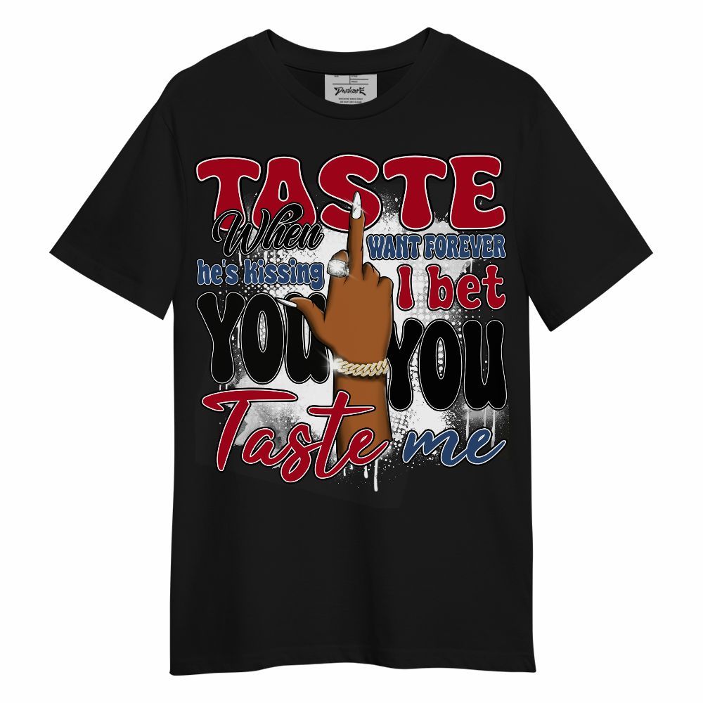 Shirt To Match Air Griffey Max Black Red Navy Blue 1s - Taste Me Retro Unisex Shirt