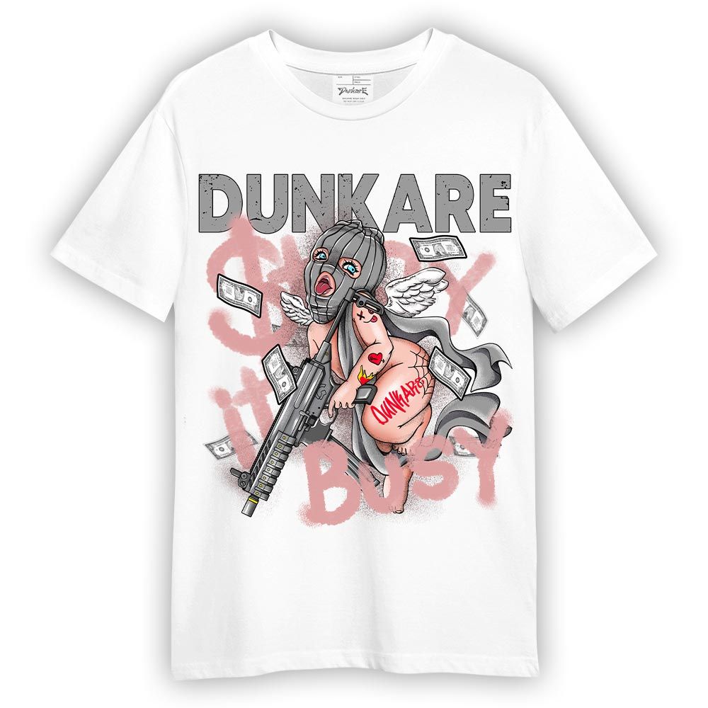 Shirt To Match T-Shirt Stay It Busy, Red Stardust 3s T-Shirt To Match Sneaker Red Stardust 3s 2304 NMP