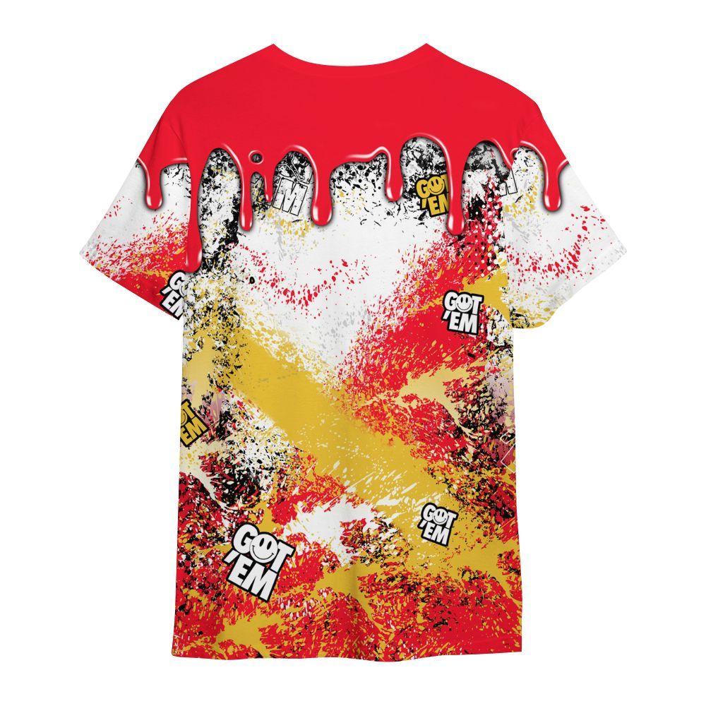 Shirt To Match KD 18 Air Bakin - Dripping 23 Drip All Over Print