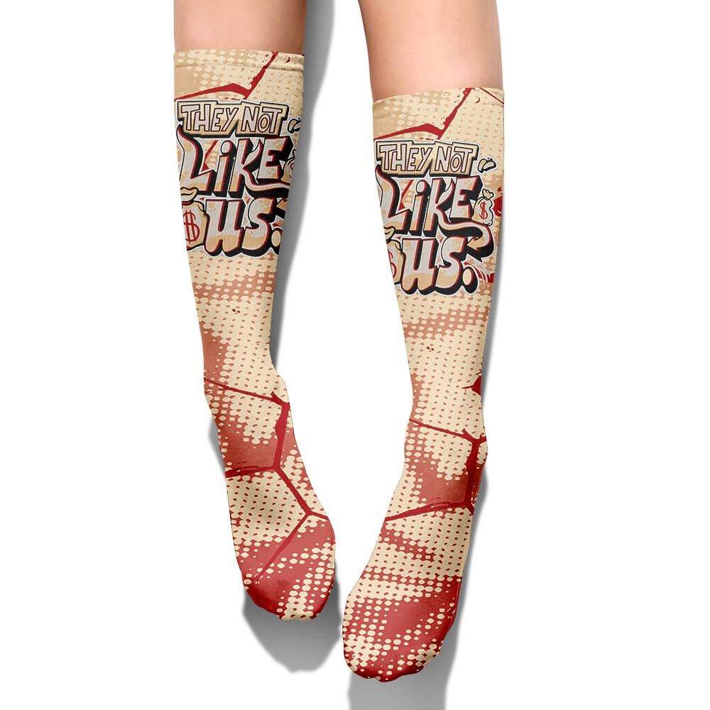 Sock To Match Dunk Low Strawberry Waffle - Dislike Us Graphic Crack