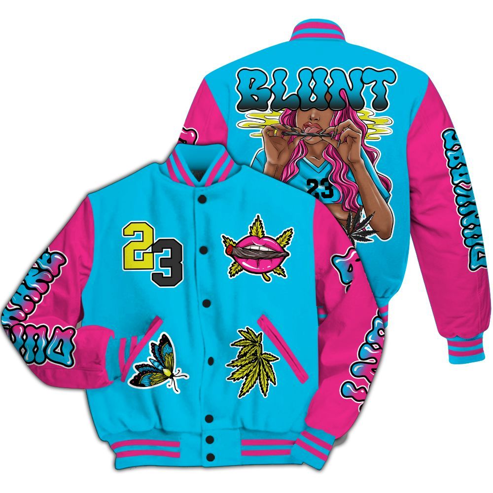 Varsity Jacket To Match Tokyo Nights Stewie 3s - Bluntz Unique All Over Print