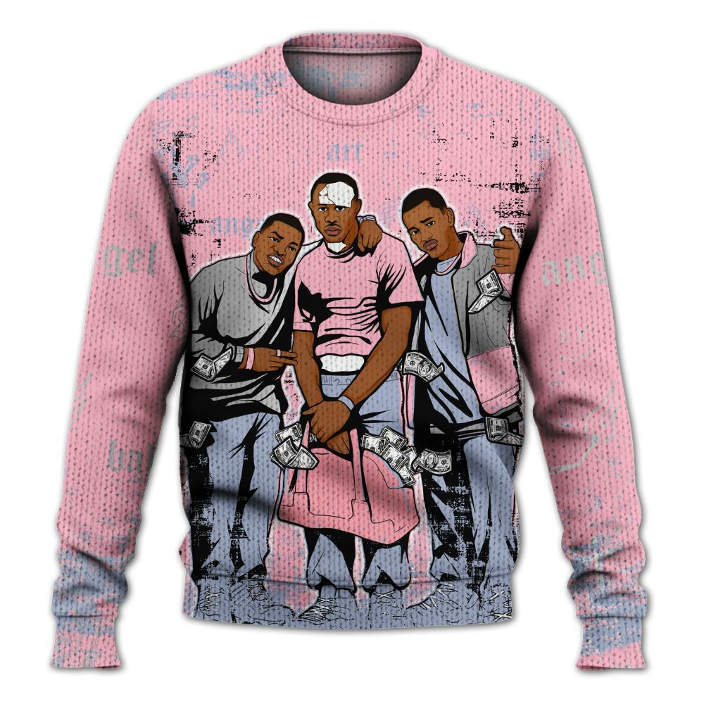 Sweater To Match Retro 35th Anniversary 5s - Paid In Full Money Street Graphic Graphic