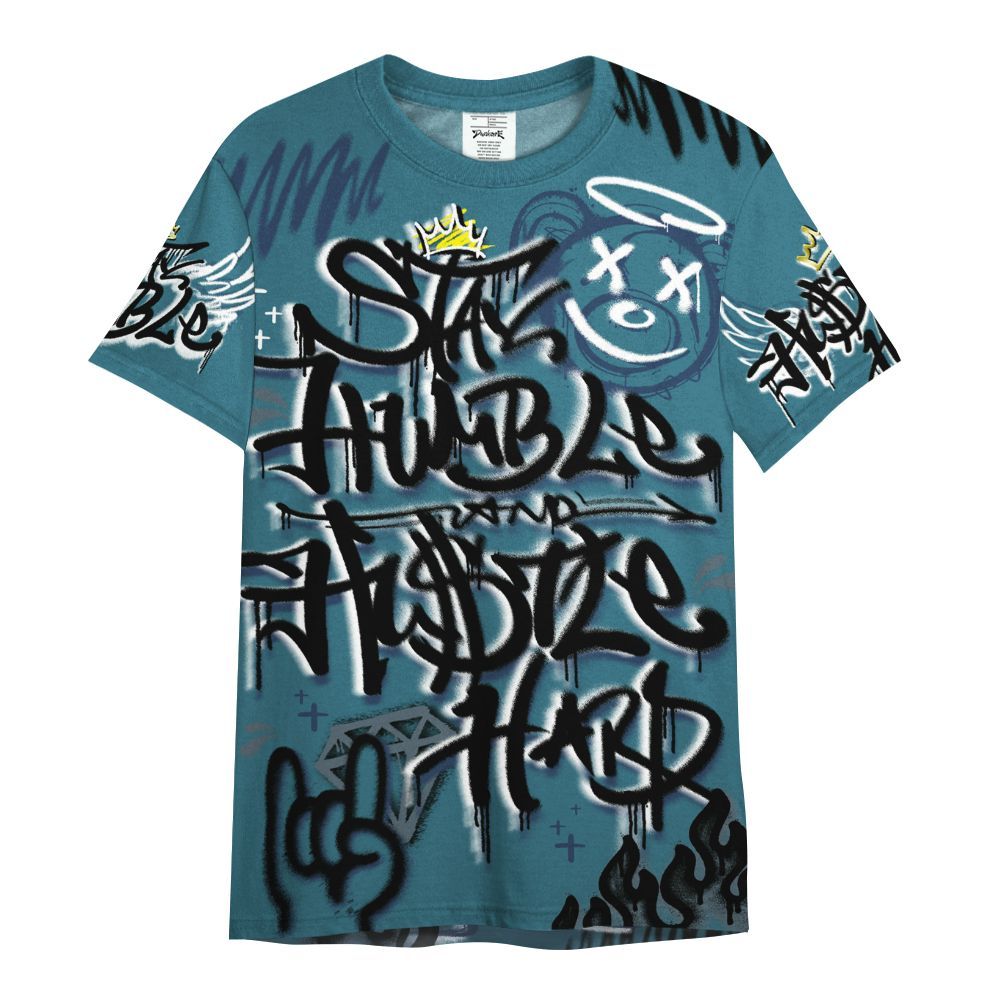 Shirt To Match Air Foamposite Kazuya Mishima - Humble Drip Streetwear Graffity All Over Print