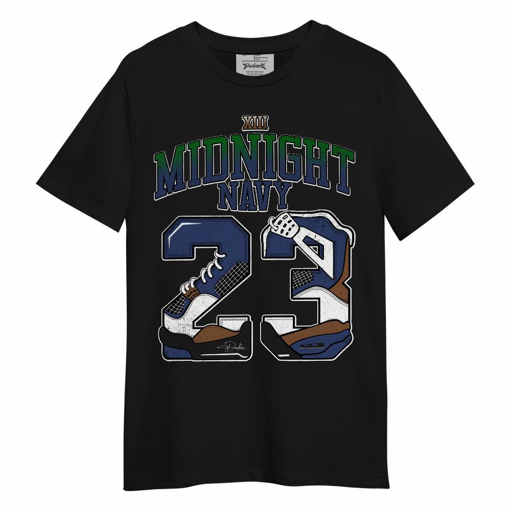 Shirt To Match Midnight Navy 13s - Number 23 Dirty 4s Unisex Shirt