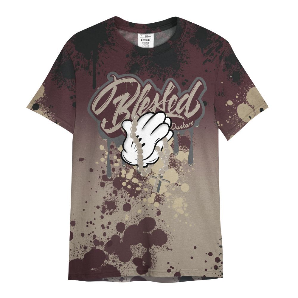 Shirt To Match AMM Retro Phantom 4s - God Blessed Ink Drip All Over Print