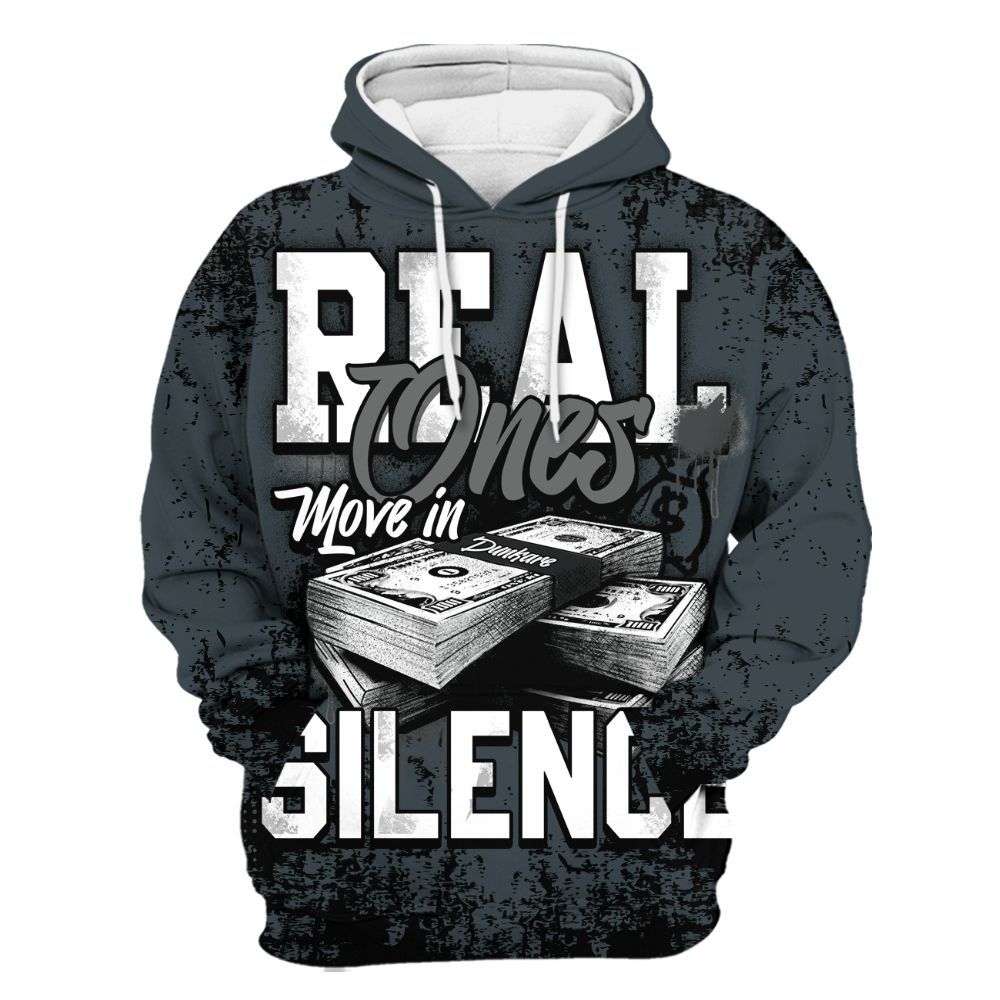 Hoodie To Match Air Max Sunder Gore Tex Black - Move In Silence Money Street Retro All Over Print