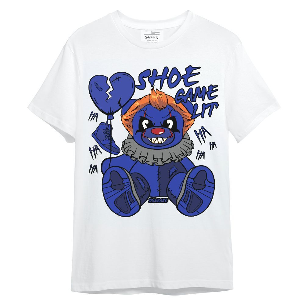 Shirt To Match Air Max Plus Black Racer Blue - Shoe Game Bear Unisex Shirt
