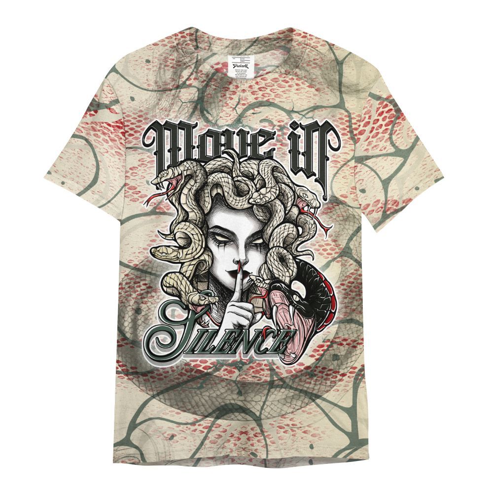 Shirt To Match Retro Low OG Nitro 1s - Girl Move In Silence All Over Print