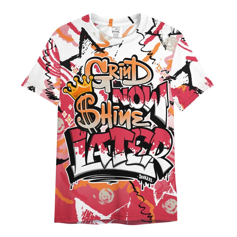 Shirt To Match Air Max Portal Bright Ceramic - Grind Shine Later Drip All Over Print