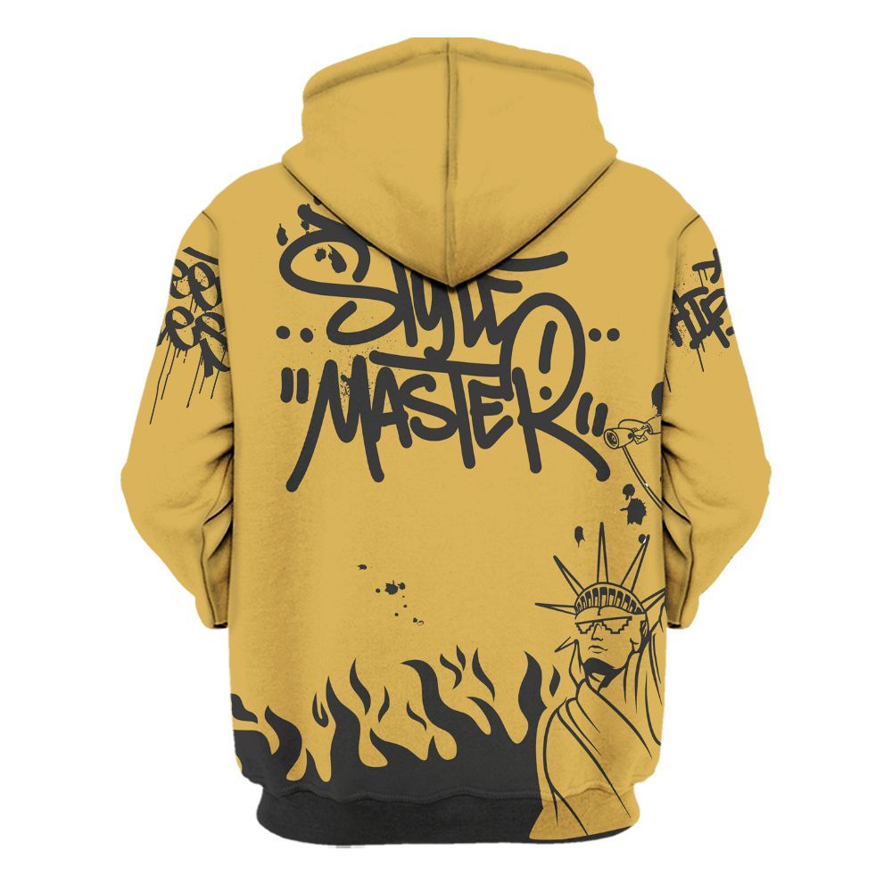 Hoodie To Match Retro Light Ginger 14s - Graphic Fck Around Find Out All Over Print