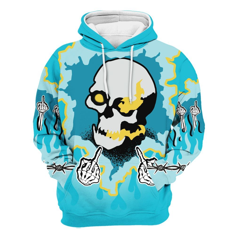 Hoodie To Match Dunk Low KD 17 N7 - F Around Find Out Graphic Trapped All Over Print