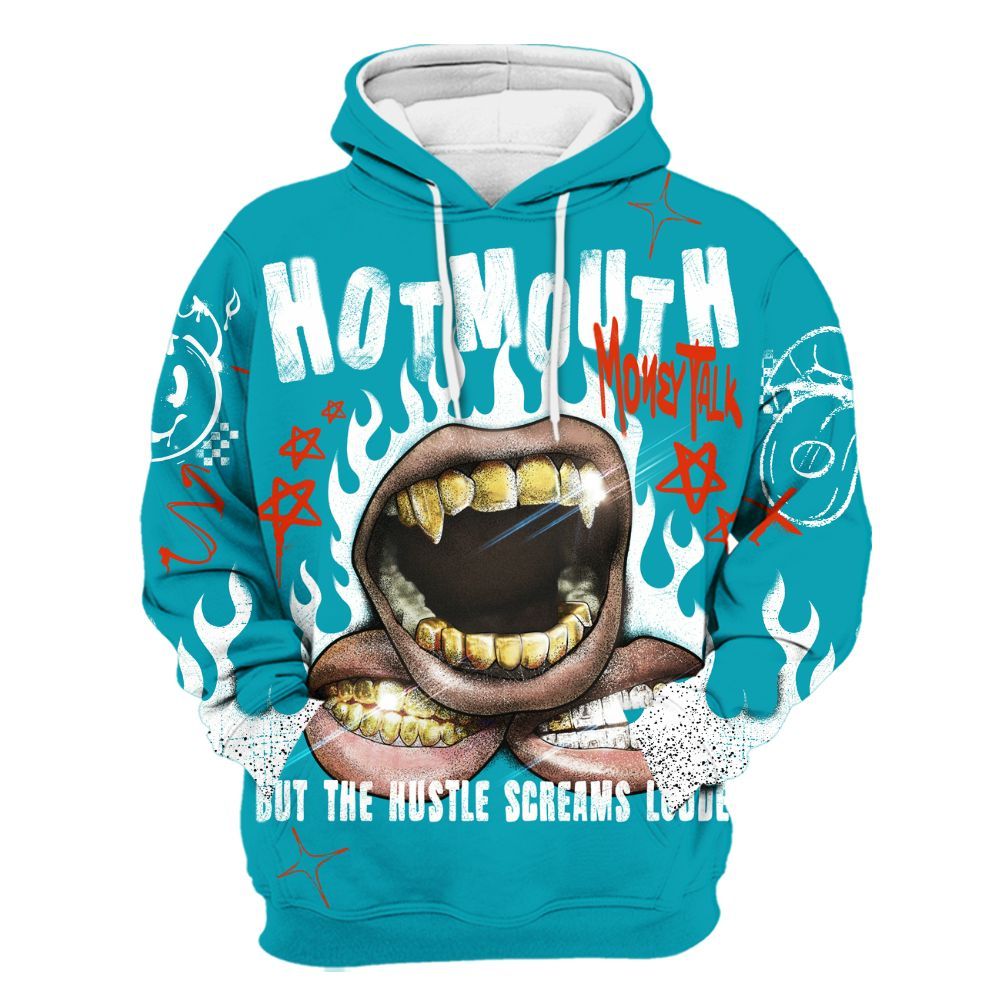 Hoodie To Match Dunk Low KD 17 N7 - Mouth Burning Street Style All Over Print