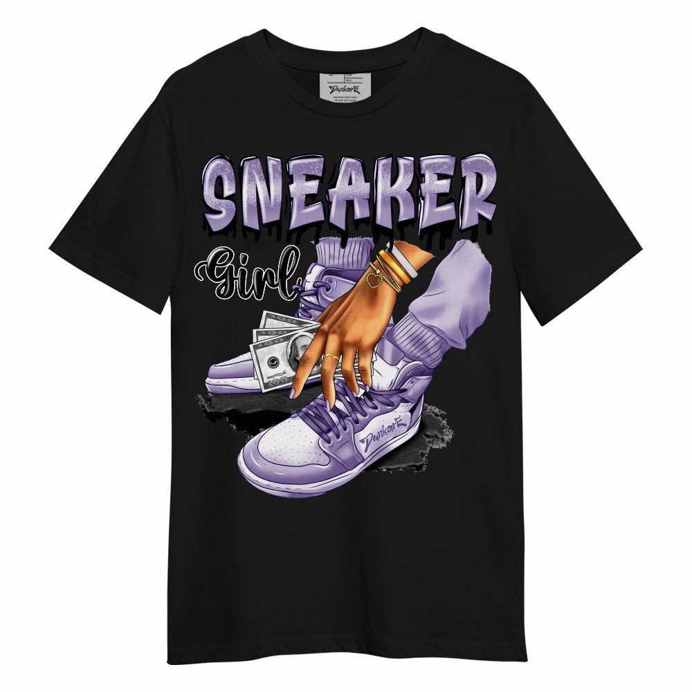 Shirt To Match Low Pure Violet 11s - SNEAKER Girl Money Drip Unisex Shirt