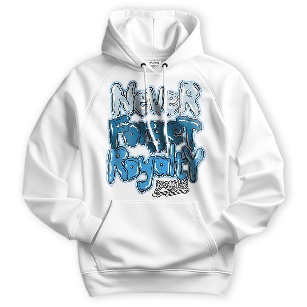 Sweatshirt To Match Powder Blue 9s Hoodie - Never Forget Royalty Graffiti Hoodie Unisex