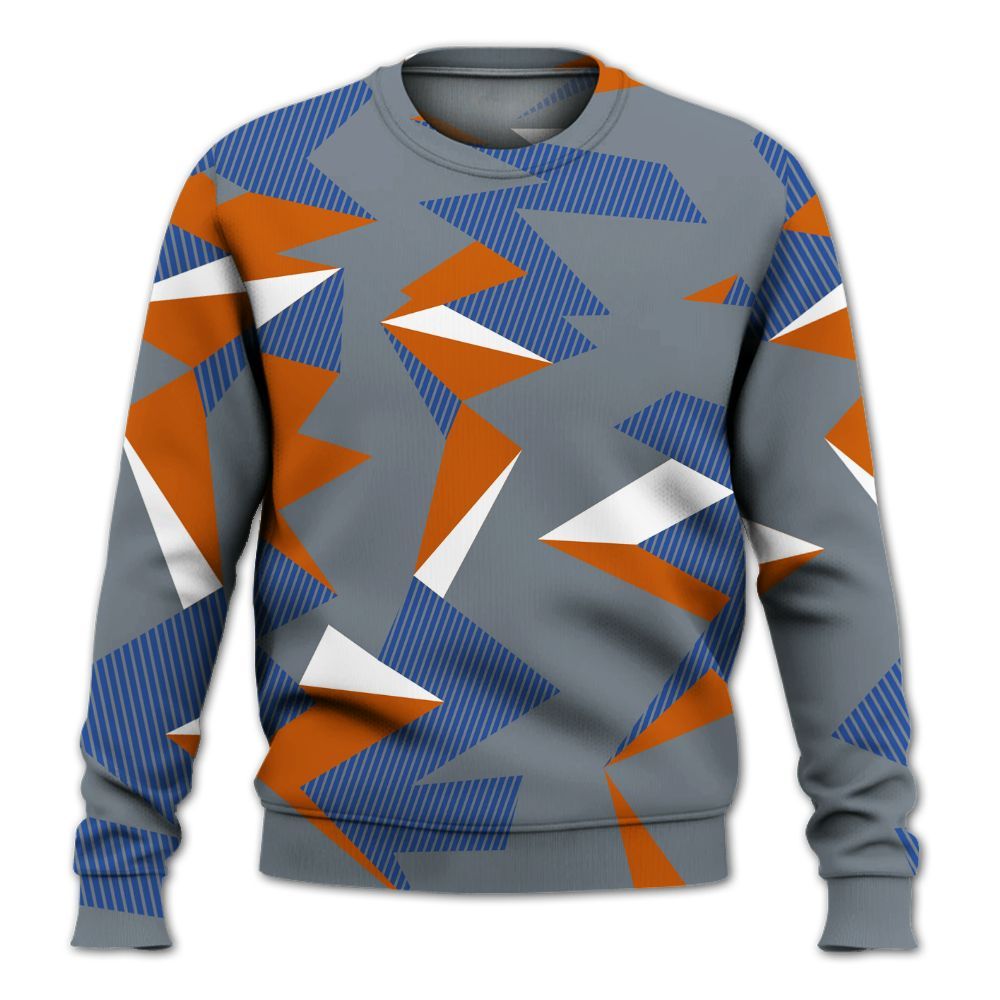 Sweatshirt To Match RS-X GS League - Geometric Camouflage Pattern All Over Print