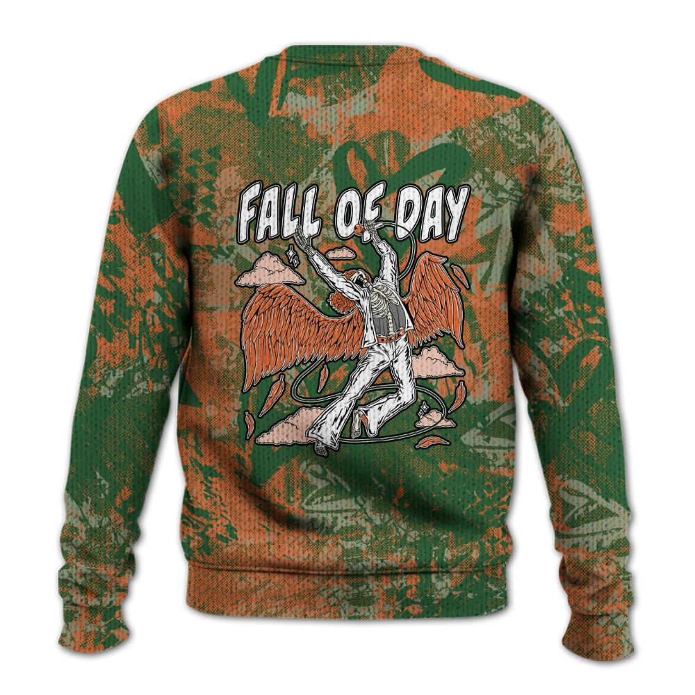 Knitted Sweater To Match Low Miami 5s - Fall Of Days Skeleton Heart