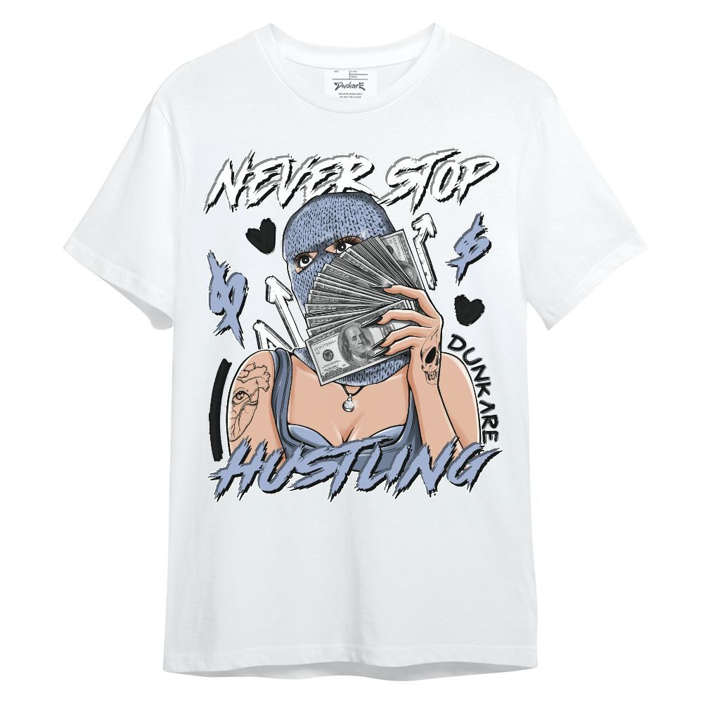 Shirt To Match Retro Blue Grey 13s - Hustling Unique Unisex Shirt