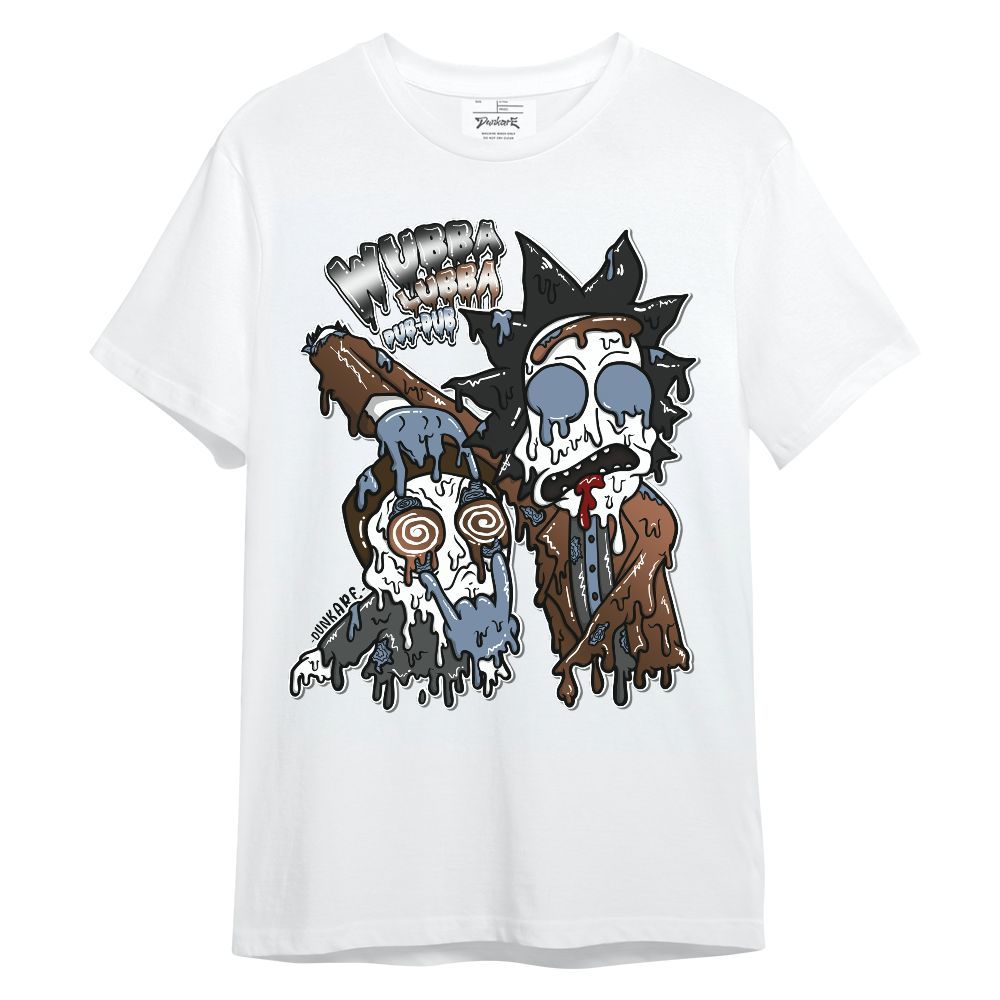 Shirt To Match Air Foamposite Metallic Copper - Wubba Rick Drip Graphic