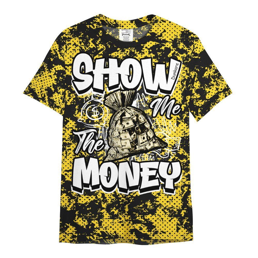 Shirt To Match Retro Thunder 4s - Show Me The Money Retro All Over Print