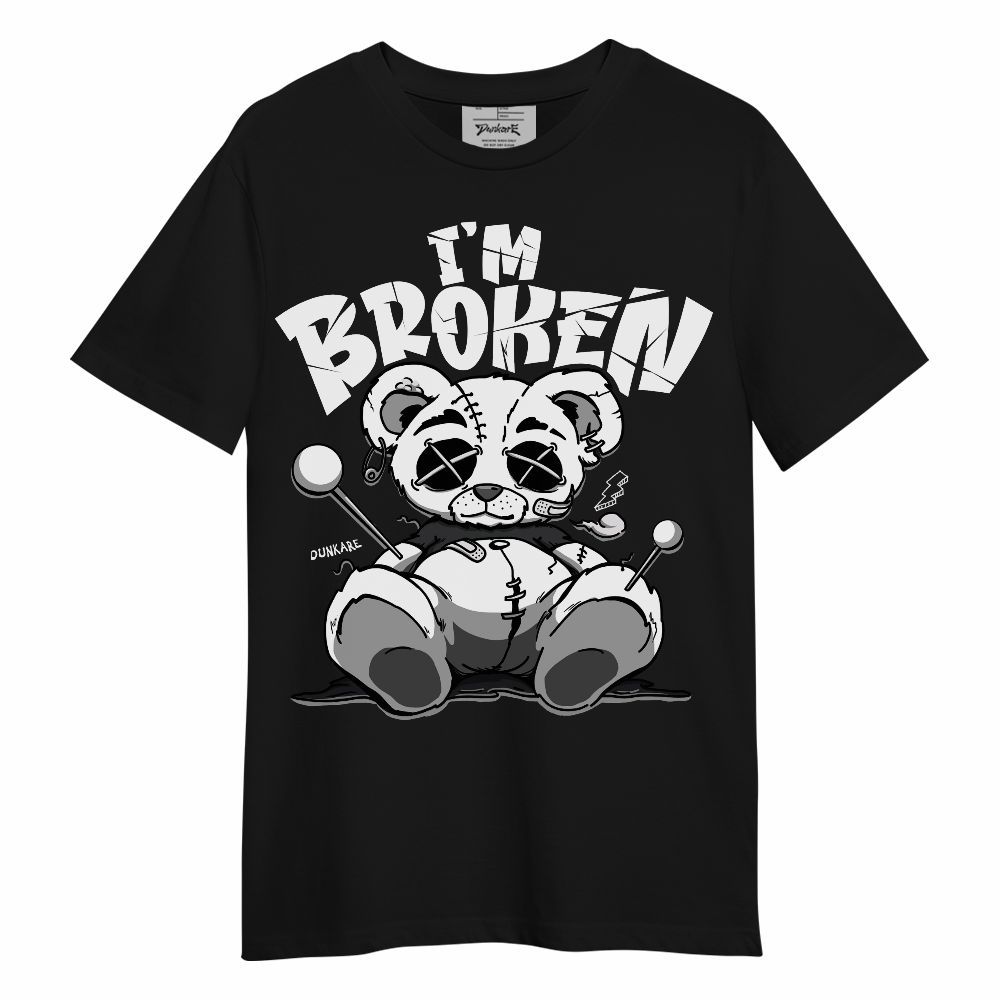 Shirt To Match White Thunder 4s - I'm Broken Bear Unisex Shirt