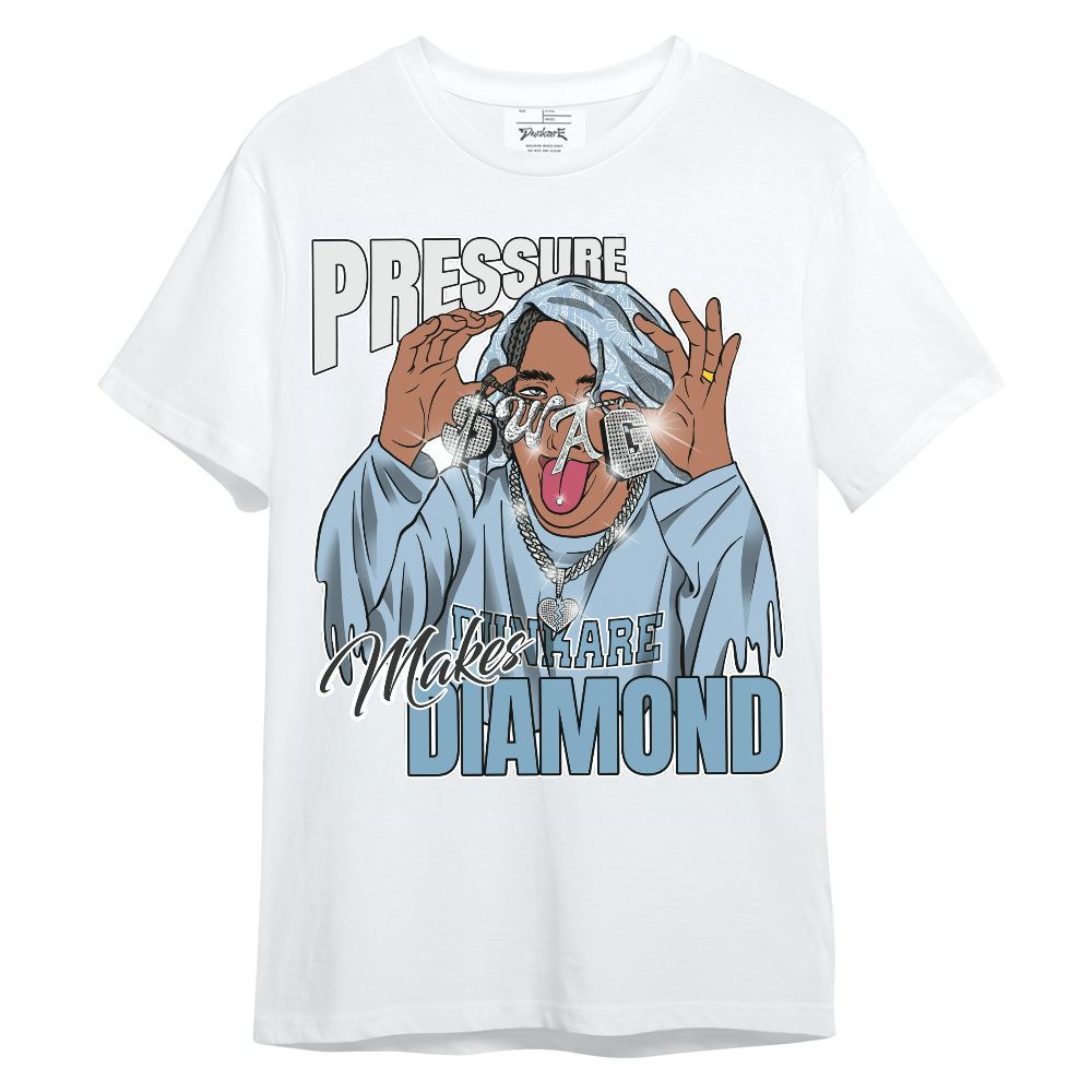 Shirt To Match Mid Ice Blue 1s - Pressures Makes Shirt To Match Unisex Shirt
