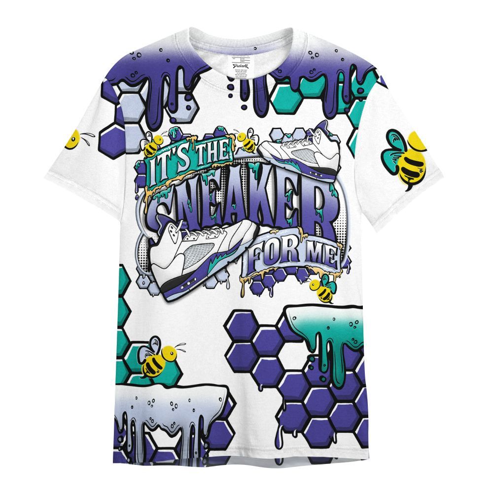 Shirt To Match Retro Grape 5s - It's The For Me All Over Print