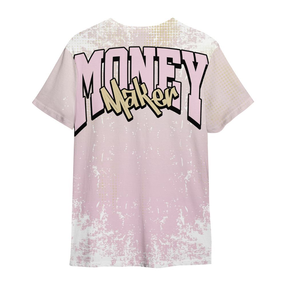 Shirt To Match Denim Iced Carmine 4s - Move In Silence Money Street Retro All Over Print