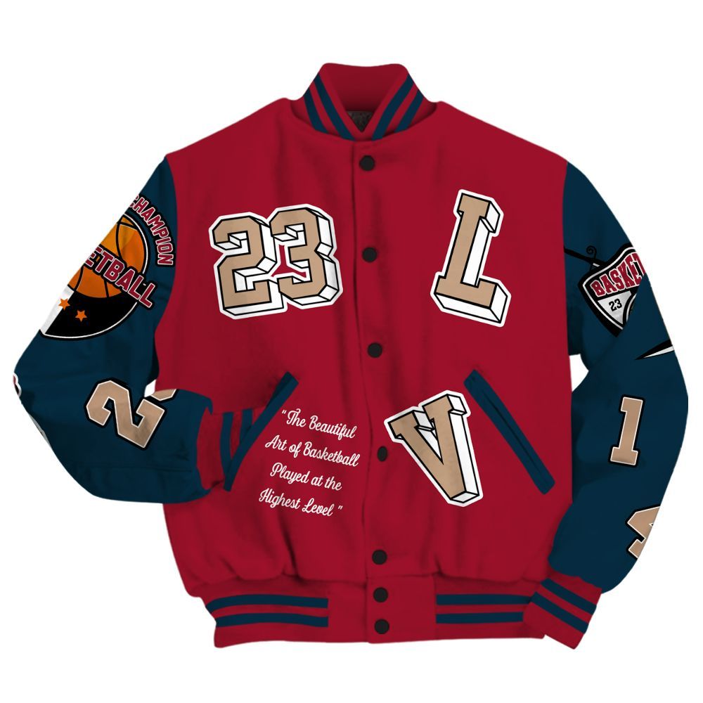 Varsity Jacket To Match Mid Multi Color 2022 1s - The GOAT Got Em Streetwear All Over Print