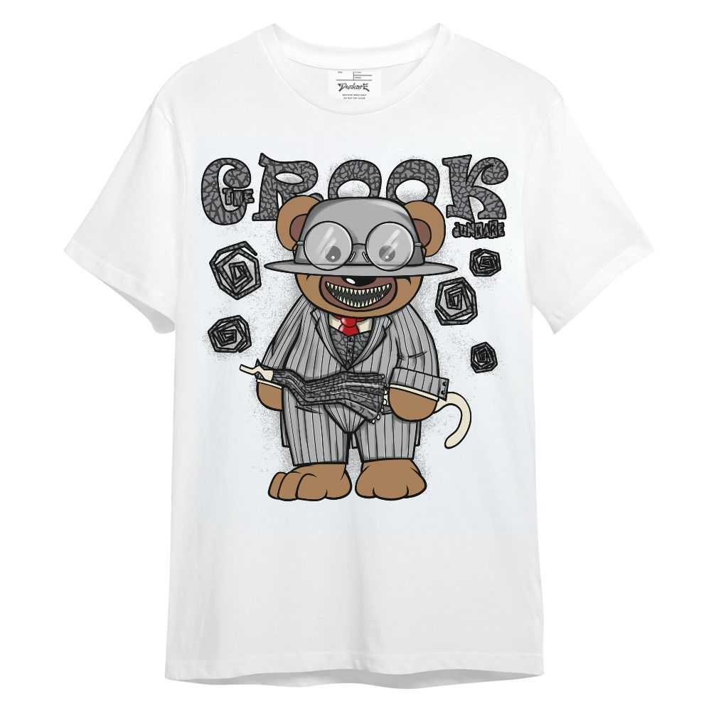 Shirt To Match Cement Grey 3s - Swindler Bear Unisex Shirt