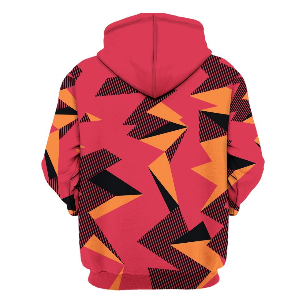 Hoodie To Match Air Max Portal Bright Ceramic - Geometric Camouflage Pattern All Over Print