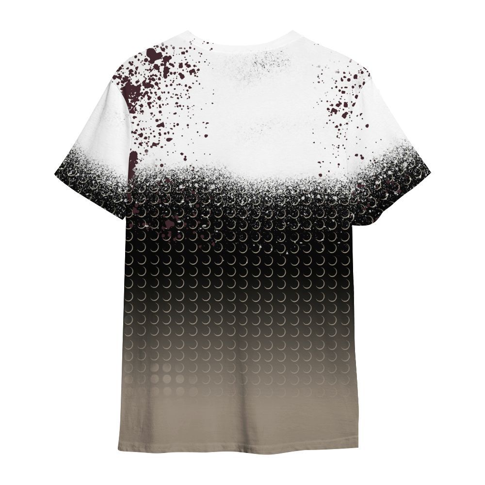 Shirt To Match AMM Retro Phantom 4s - Halftone Time Is Money All Over Print