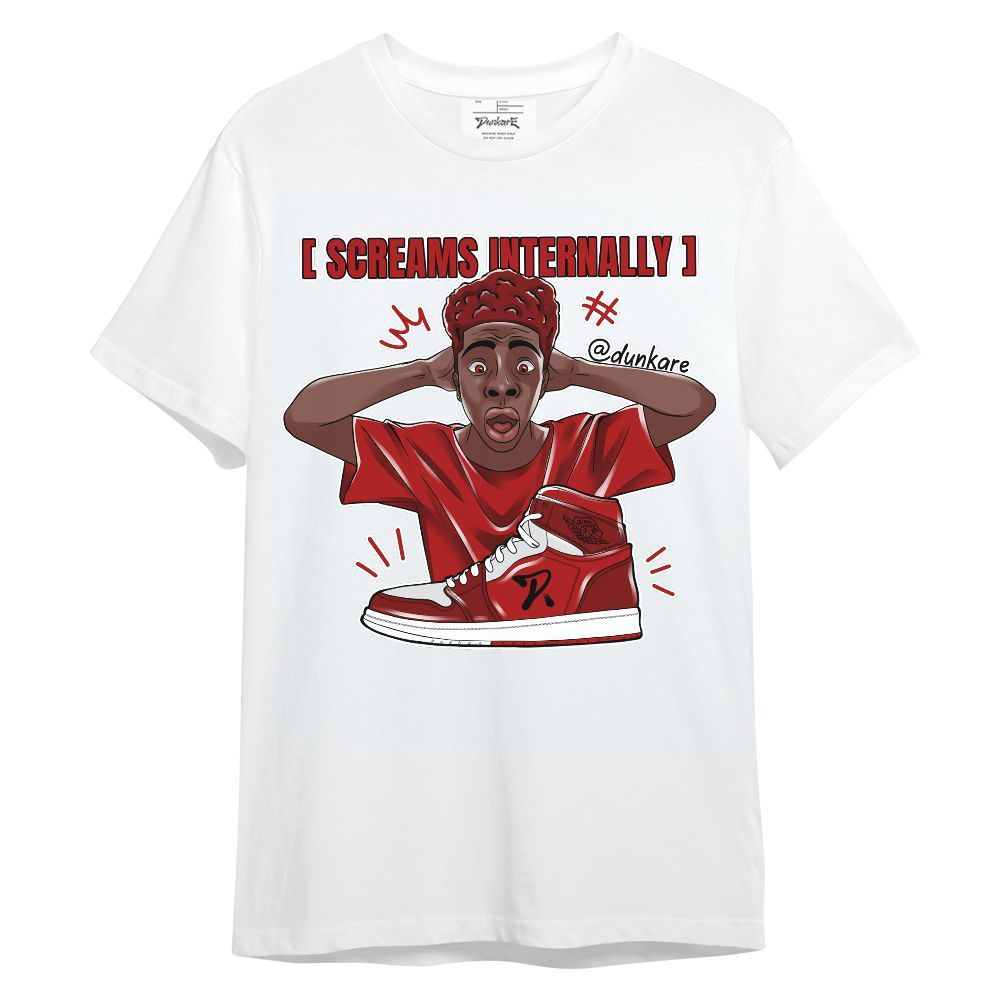 Shirt To Match Red Taxi 12s - Scream Internally Unique Unisex Shirt