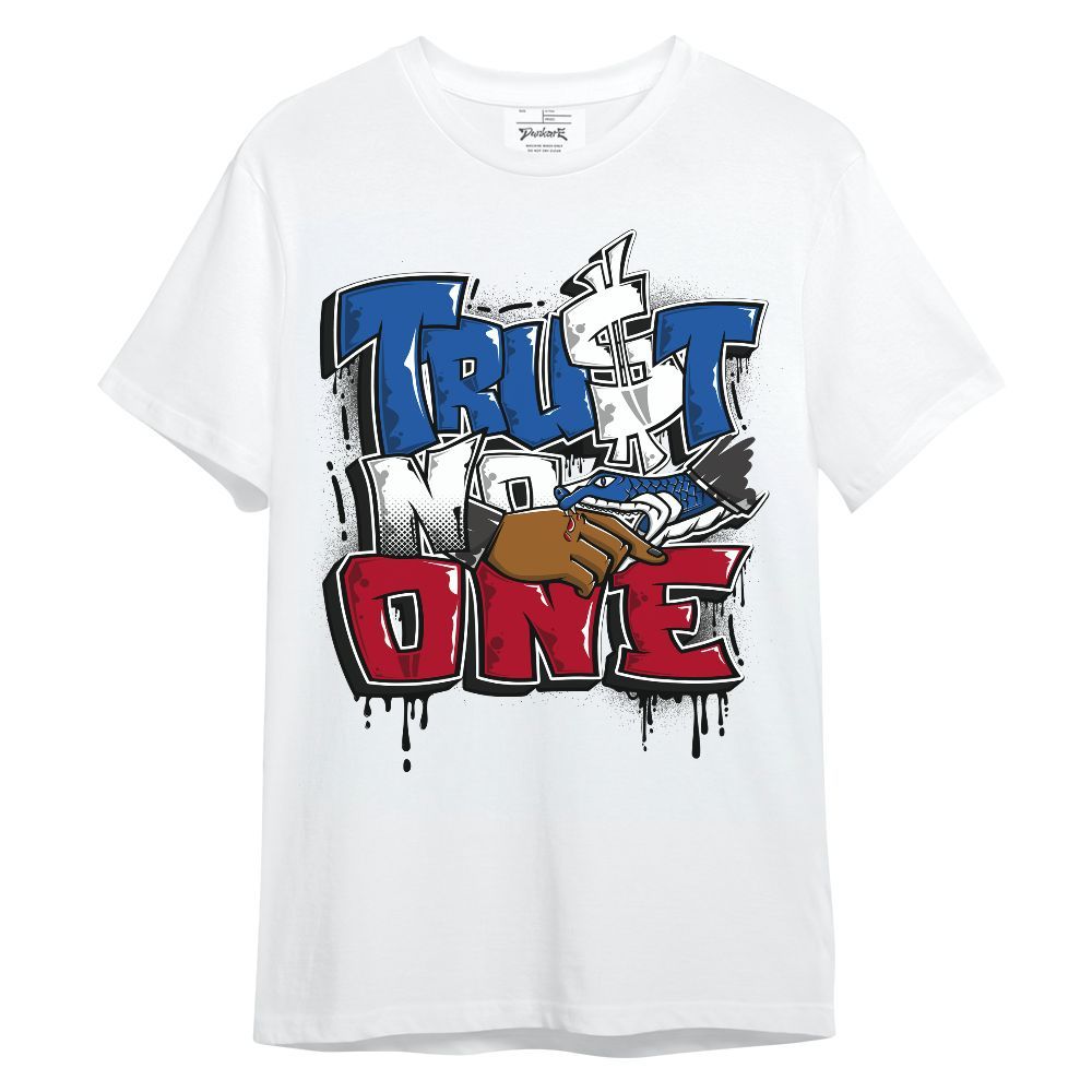 Shirt To Match Air Griffey Max Black Red Navy Blue 1s - Trust No One Drip Unisex Shirt