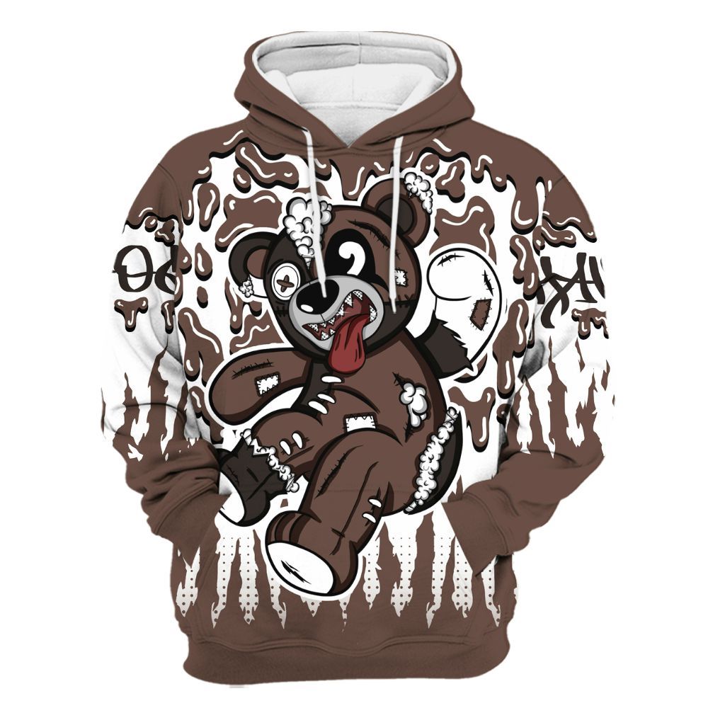 Hoodie To Match Air Force 1 Low Escape - Havok Bear Dripping All Over Print