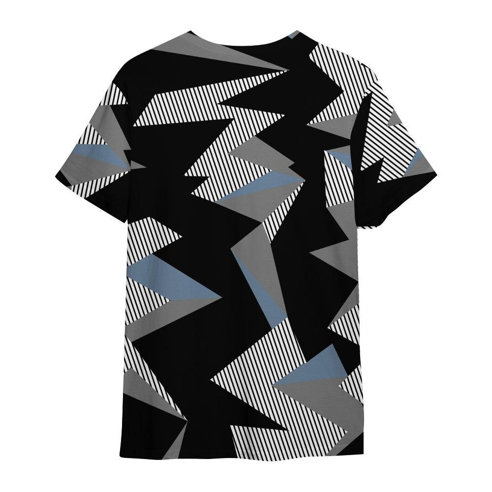 Shirt To Match Black Chrome 6s - Geometric Camouflage Pattern All Over Print