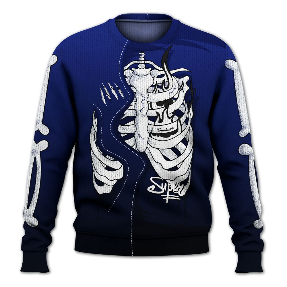 Knitted Sweater To Match Air Max Plus Black Racer Blue - It's The Kick For Me