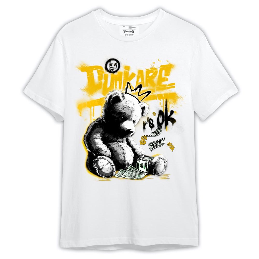 Shirt To Match Vivid Sulfur 4s - Bear It's OK Shirt Outfit Vivid Sulfur 4s 1305 HDT