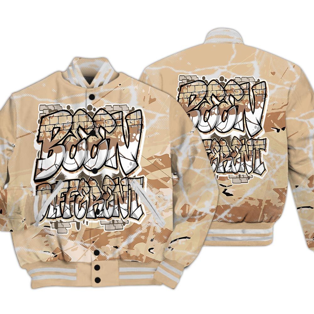 Varsity Jacket To Match Desert Camo 3s - To Different Profound Graphic Varsity Jacket Unisex
