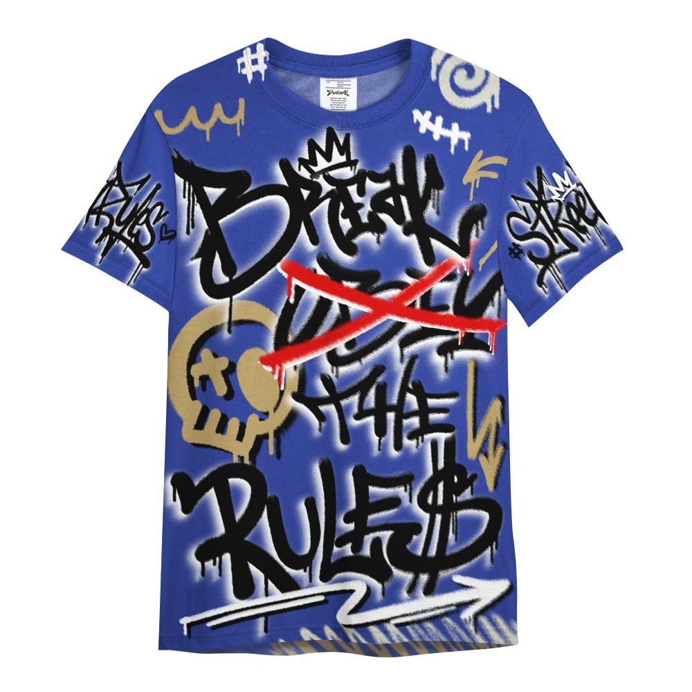 Shirt To Match Air 180 Concord - Break Rules Streetwear All Over Print