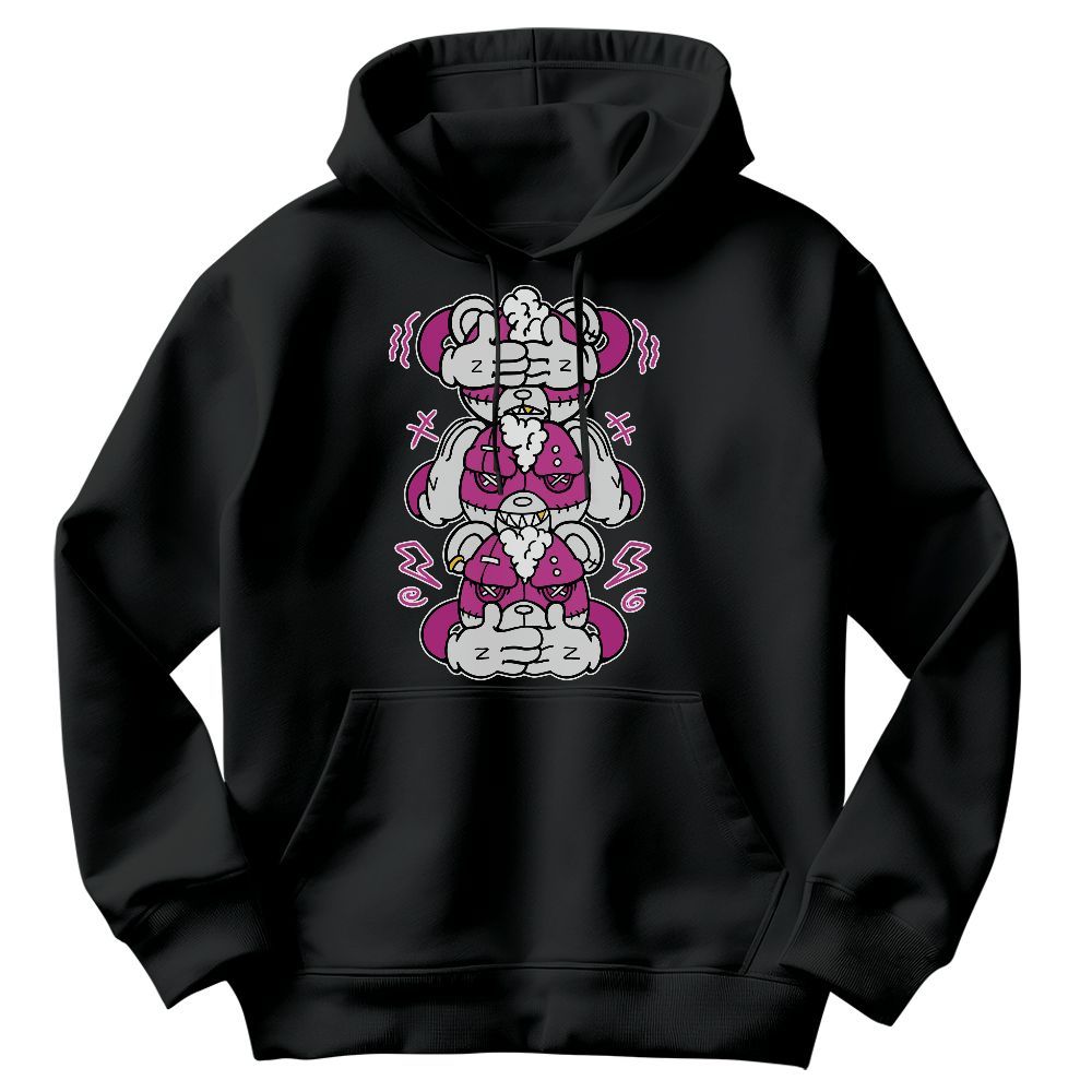 Sweatshirt To Match Dunk Low Active Fuchsia - Wisdom Hugz Graphic