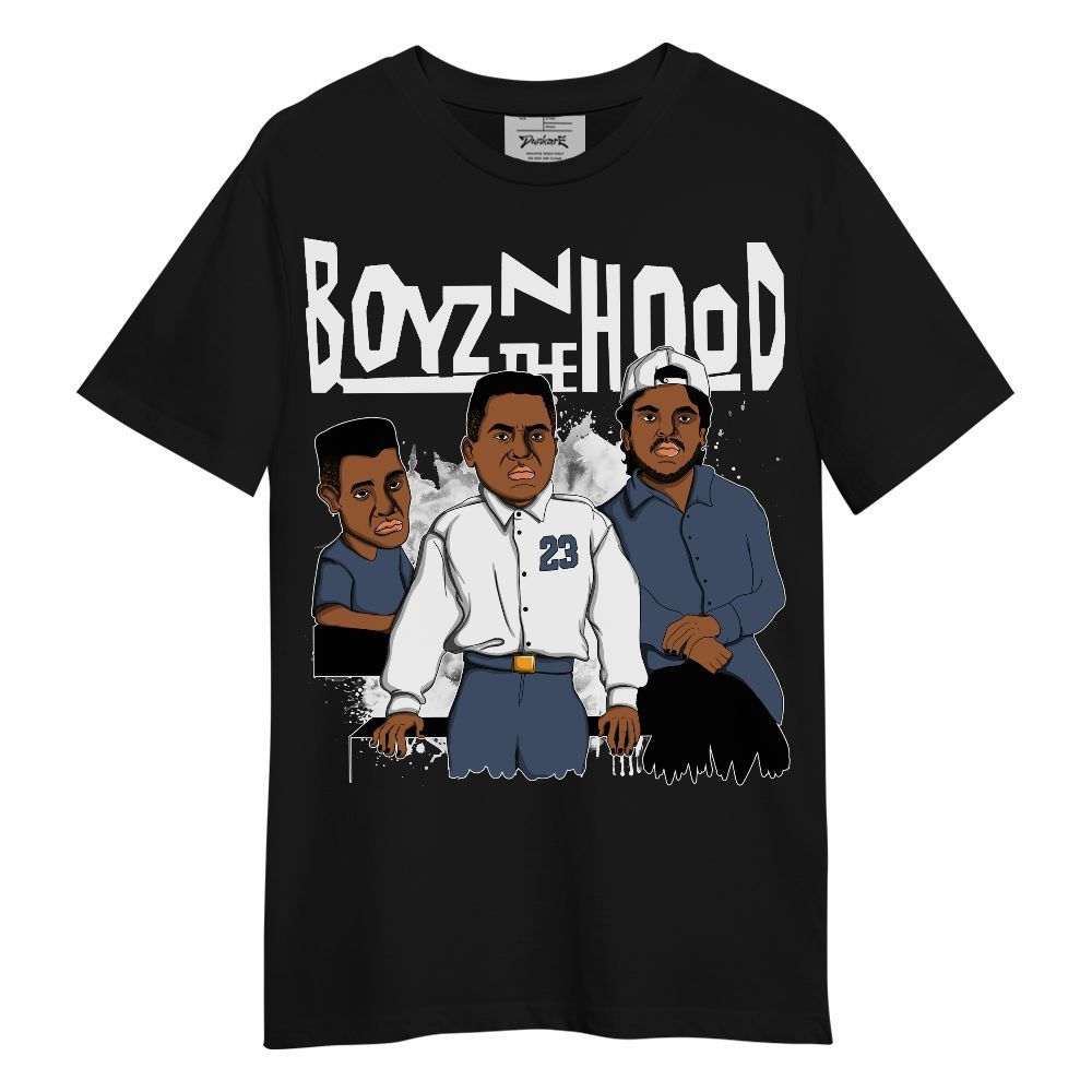 Shirt To Match Low Diffused Blue 11s - The Hood Boiz Graphic Unisex Shirt