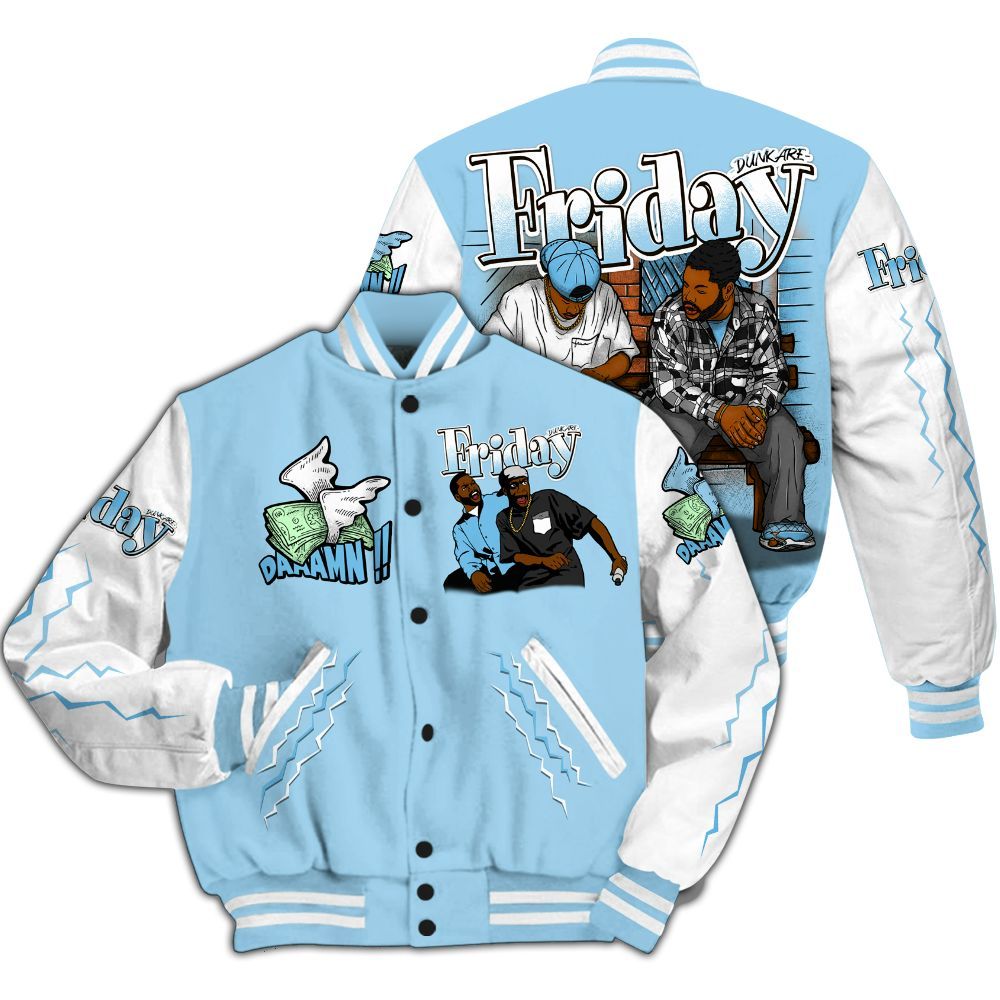 Varsity Jacket To Match Legend Blue 11s - Friday Movie 90s TV All Over Print
