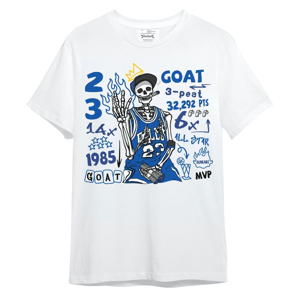Shirt To Match Racer Blue 5s - Number 23 G.0.A.T Streetwear Unisex Shirt