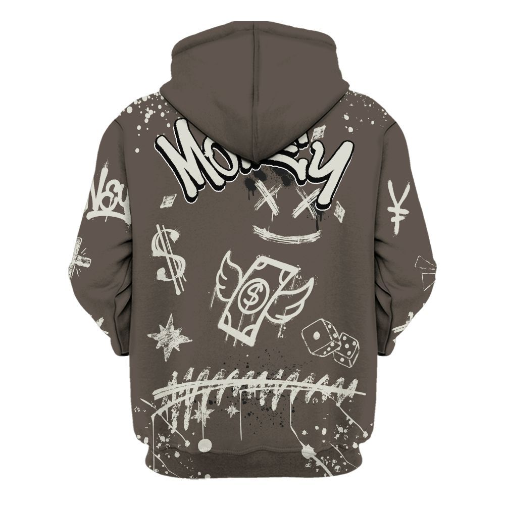 Hoodie To Match Cave Stone 4s - Everybody Paid In Full Crayon All Over Print