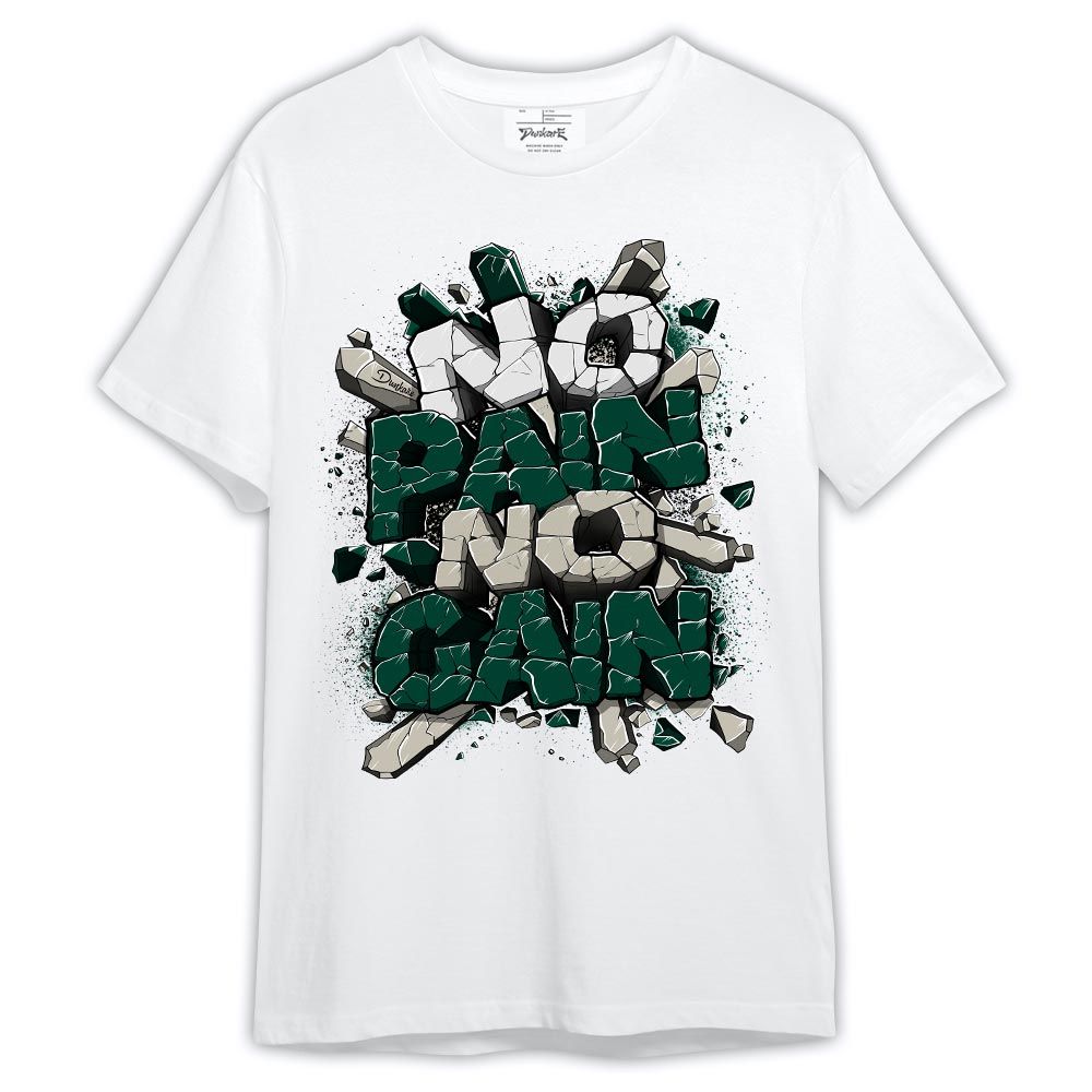 Shirt To Match Oxidized Green 4s - No Pain Stone Shirt Outfit
