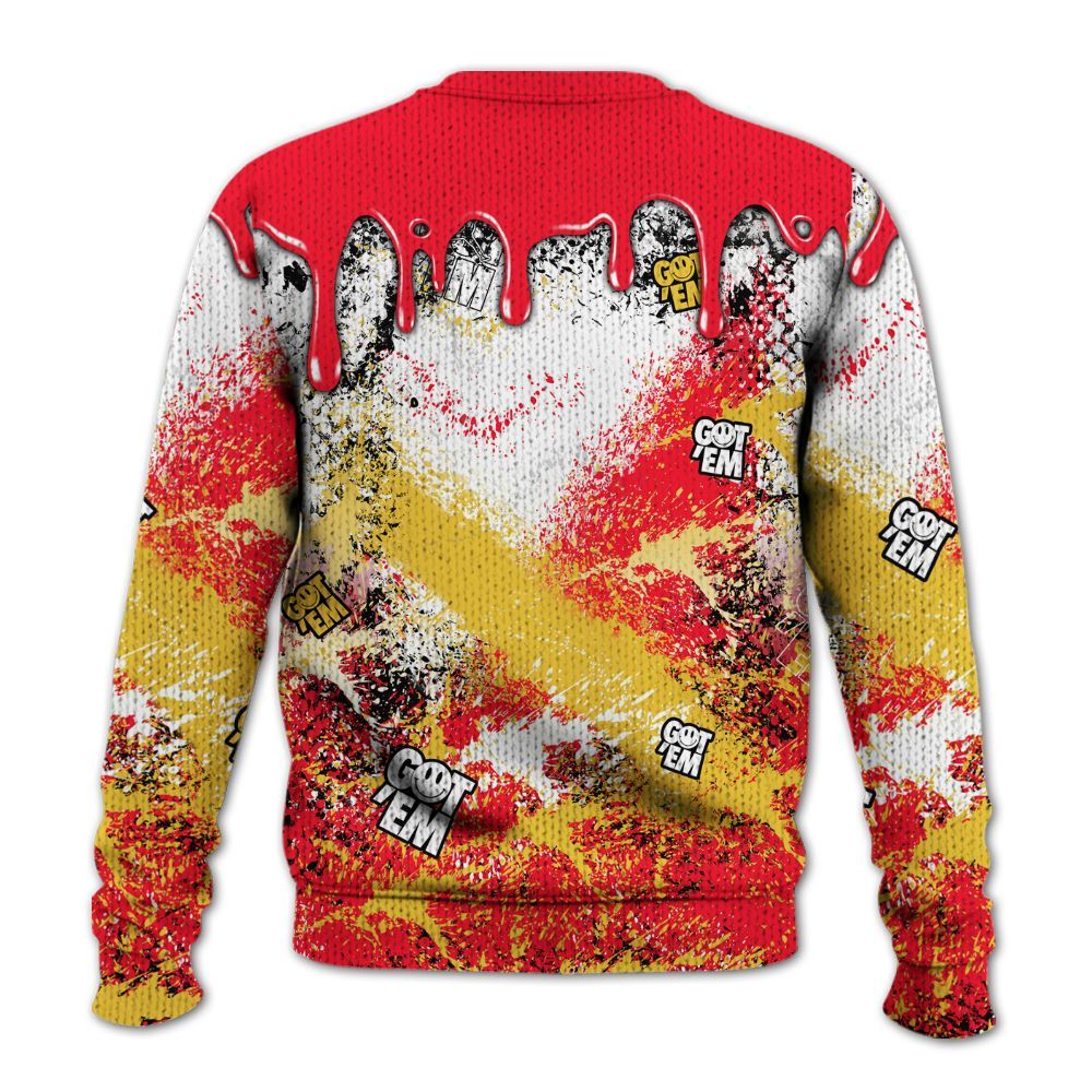 Knitted Sweater To Match KD 18 Air Bakin - Dripping 23 Drip