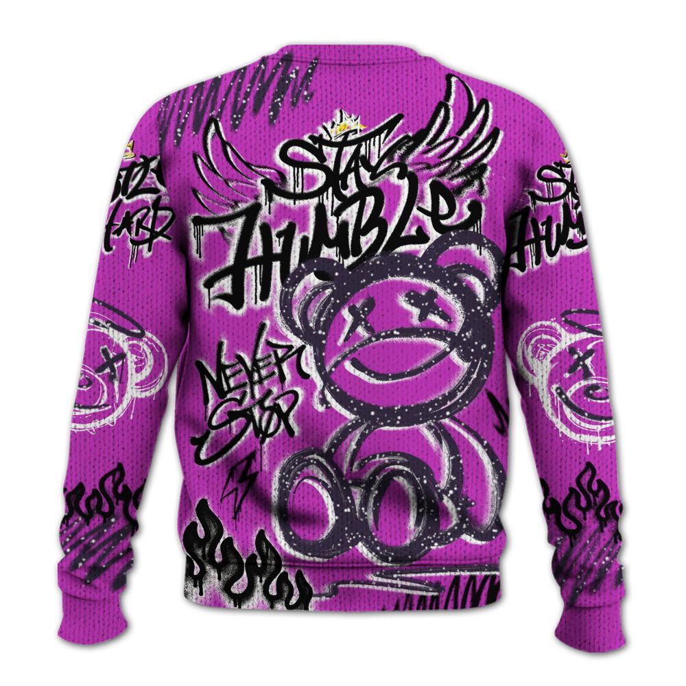 Knitted Sweater To Match Ja 2 Staregazer - Humble Drip Streetwear Graffity