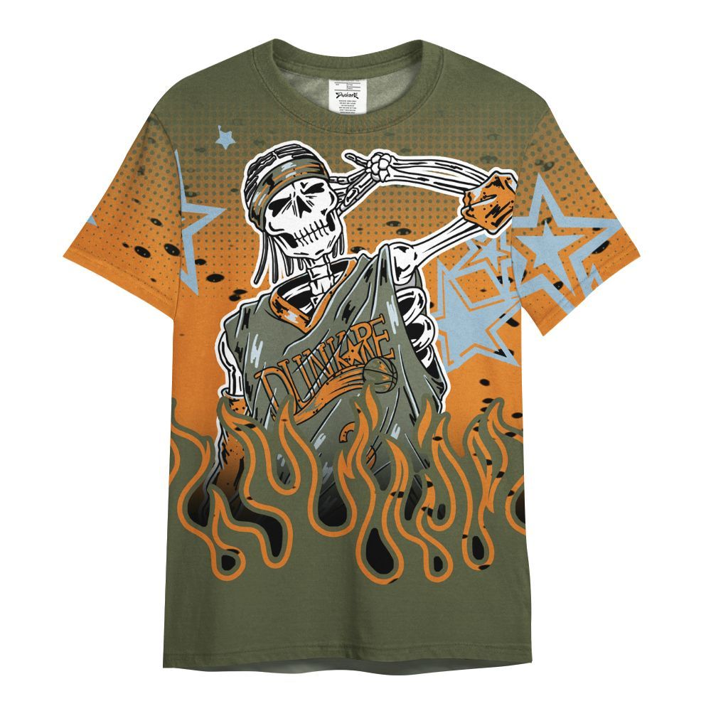 Shirt To Match Olive 5s - Allen Answer Unique Fire Custom Name All Over Print