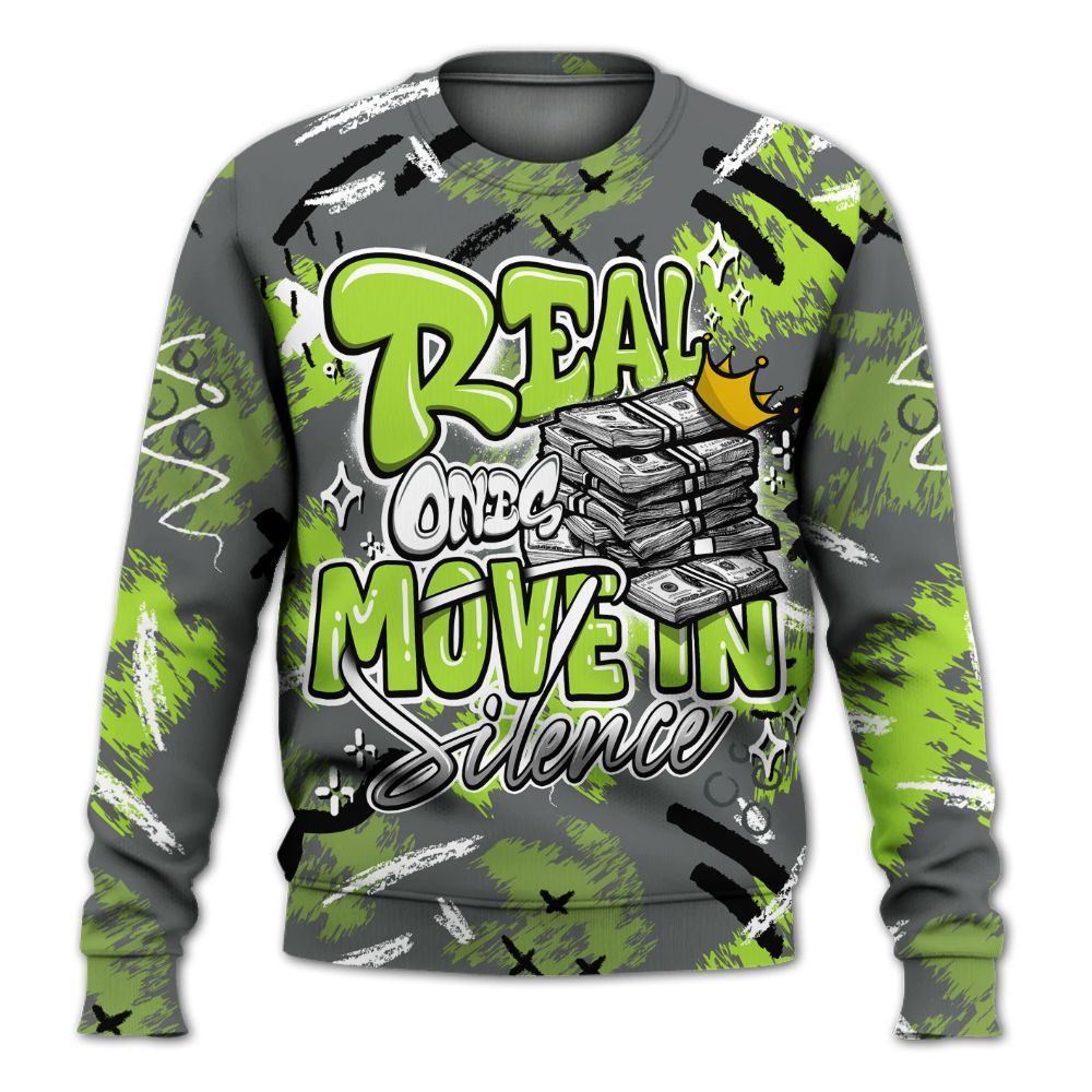 Sweatshirt To Match Air Max 95 Neon - Real Ones Move In Streetwear All Over Print