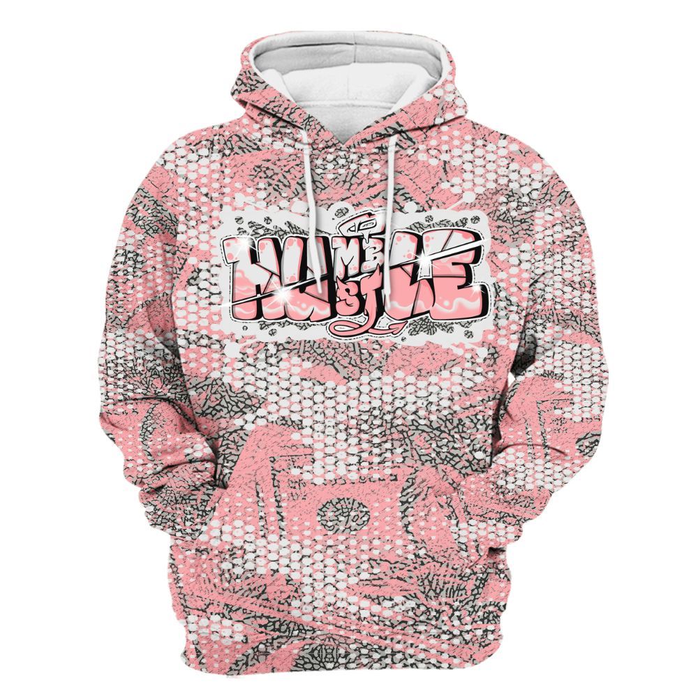 Hoodie To Match Retro Wings 3s - Humbled Hustles Graphic Banknotes All Over Print